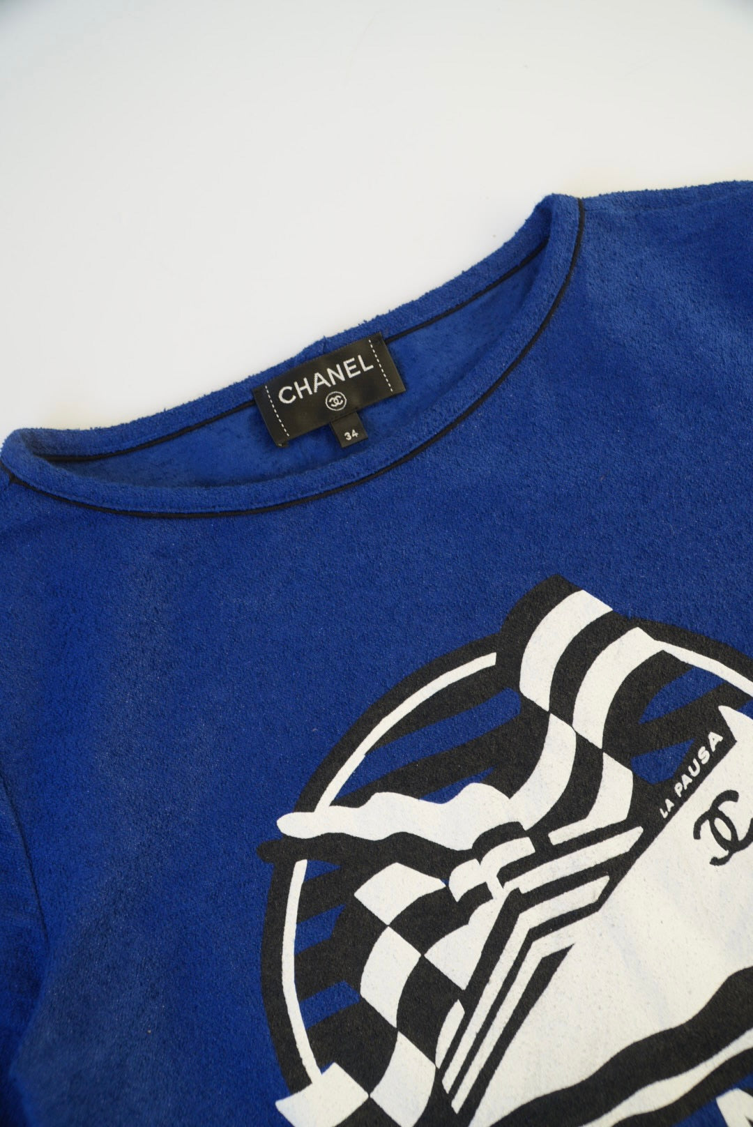 Chanel 19C Cruise La Pusa Blue T-Shirt