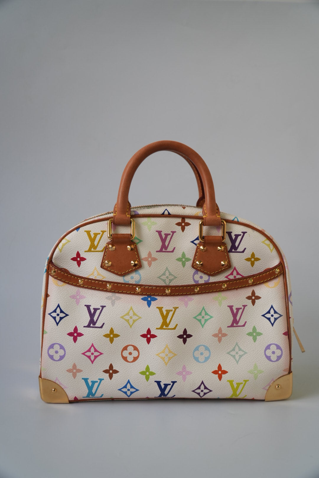 Louis Vuitton Murakami White Monogram Multicolor Trouville