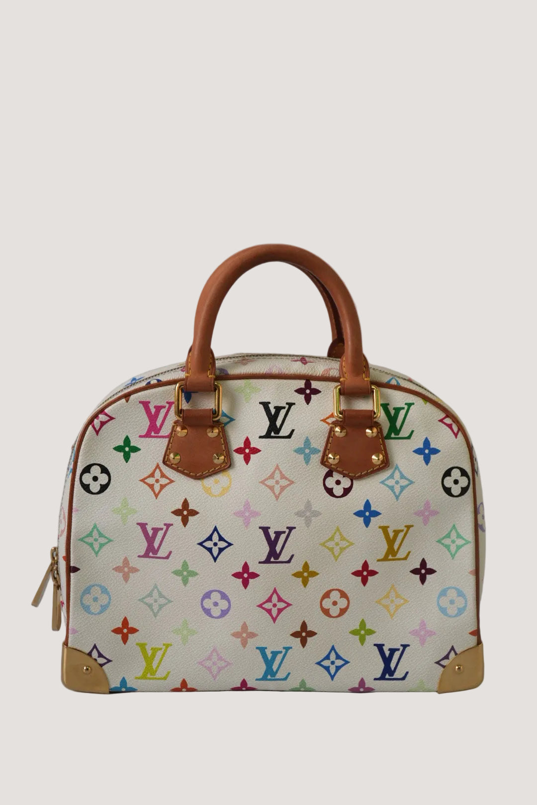 Louis Vuitton Murakami White Monogram Multicolor Trouville
