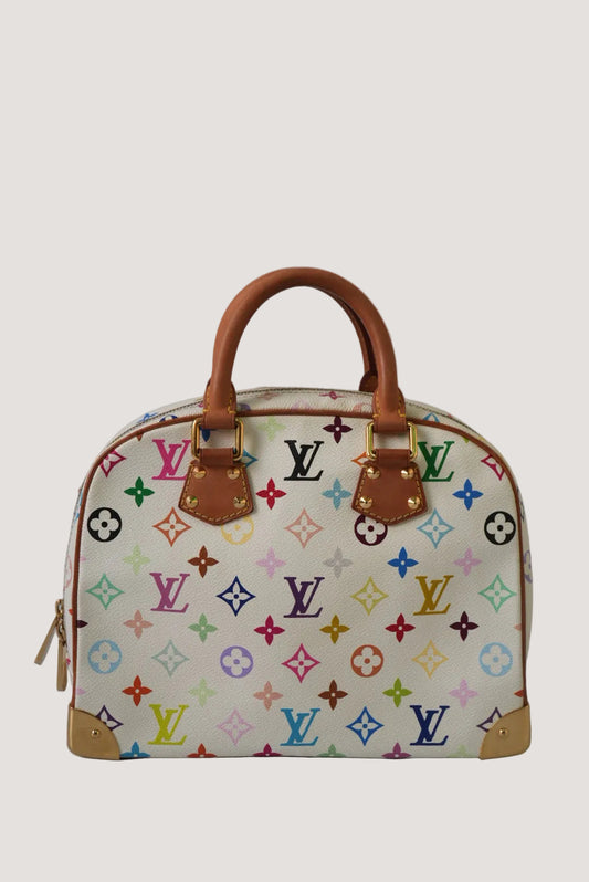 Louis Vuitton Murakami White Monogram Multicolor Trouville