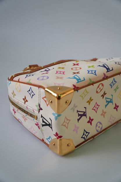 Louis Vuitton Murakami White Monogram Multicolor Trouville