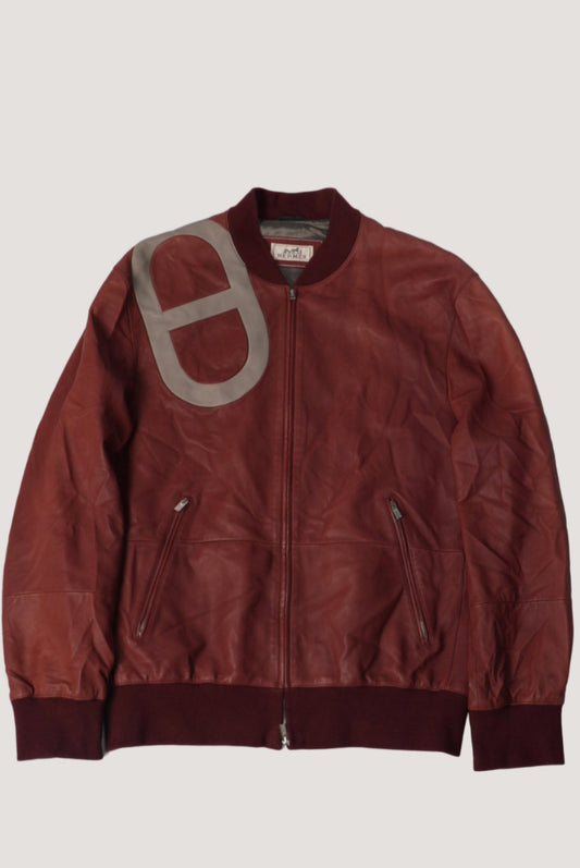 Hermes Chaine D’Ancre Leather Jacket
