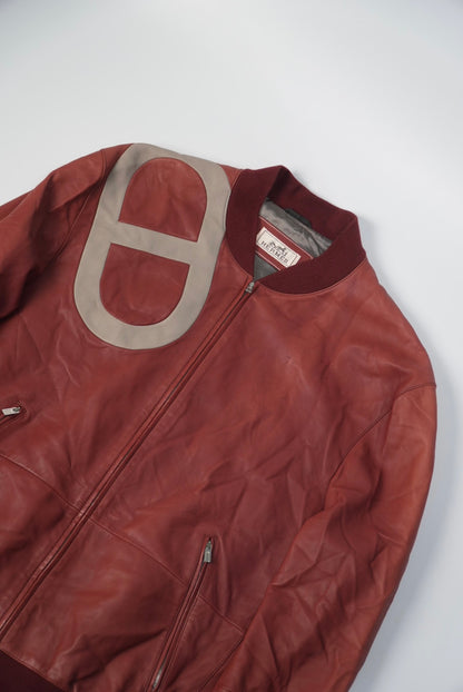 Hermes Chaine D’Ancre Leather Jacket