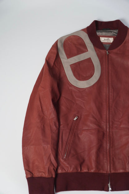 Hermes Chaine D’Ancre Leather Jacket