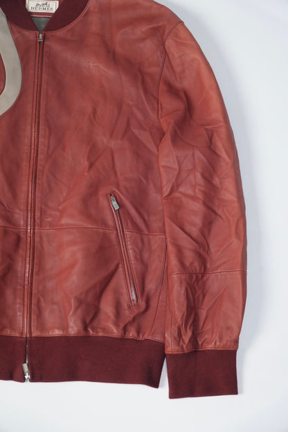 Hermes Chaine D’Ancre Leather Jacket
