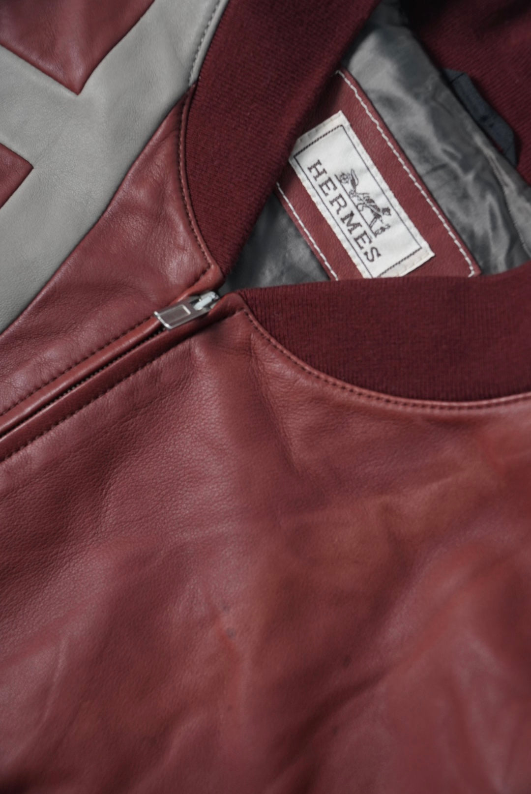 Hermes Chaine D’Ancre Leather Jacket