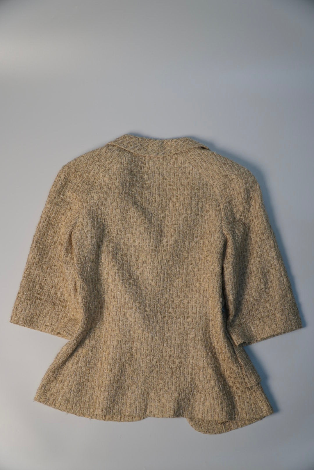 Chanel Beige Tweed Jacket