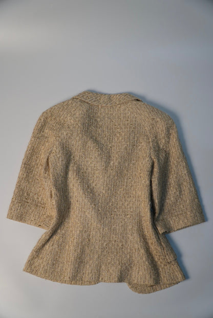 Chanel Beige Tweed Jacket