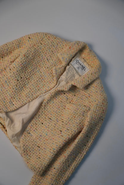 Chanel Boutique La Petite Veste Noire Tweed Jacket