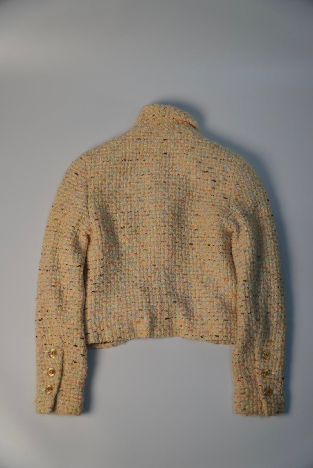 Chanel Boutique La Petite Veste Noire Tweed Jacket