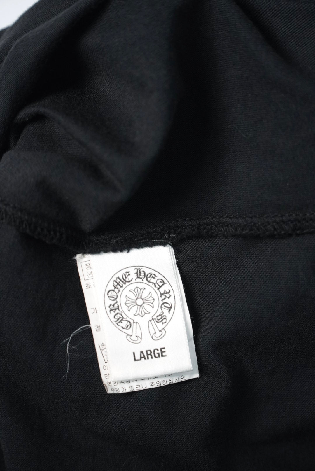 Chrome Hearts Silver Button Tonal Plus Cross Logo Polo Shirt