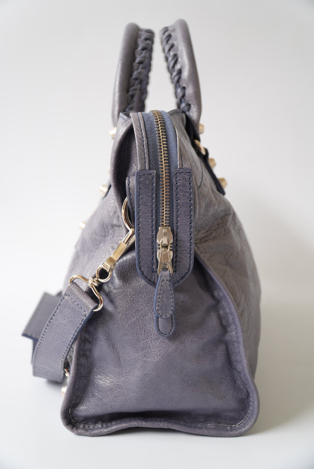 2000’s Purple Gray Balenciaga Giant 21 City Bag