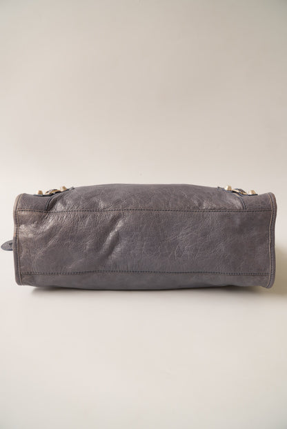 2000’s Purple Gray Balenciaga Giant 21 City Bag