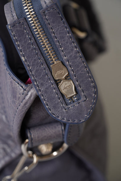 2000’s Purple Gray Balenciaga Giant 21 City Bag