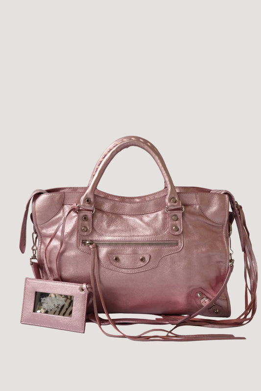 Balenciaga GUAM LimitedEdition 14/50 Metallic Pale Rose City