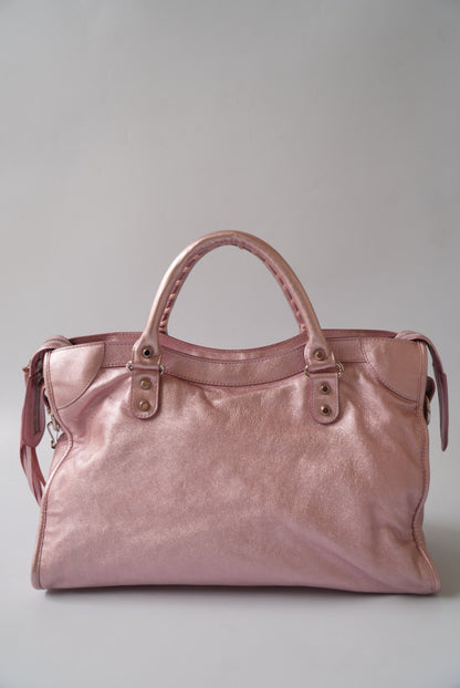 Balenciaga GUAM LimitedEdition 14/50 Metallic Pale Rose City