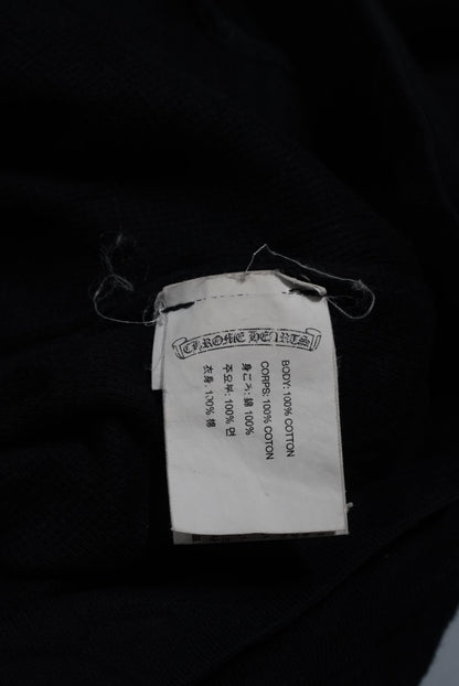 Chrome Hearts Floral Cross Horseshoe Zip Hooide