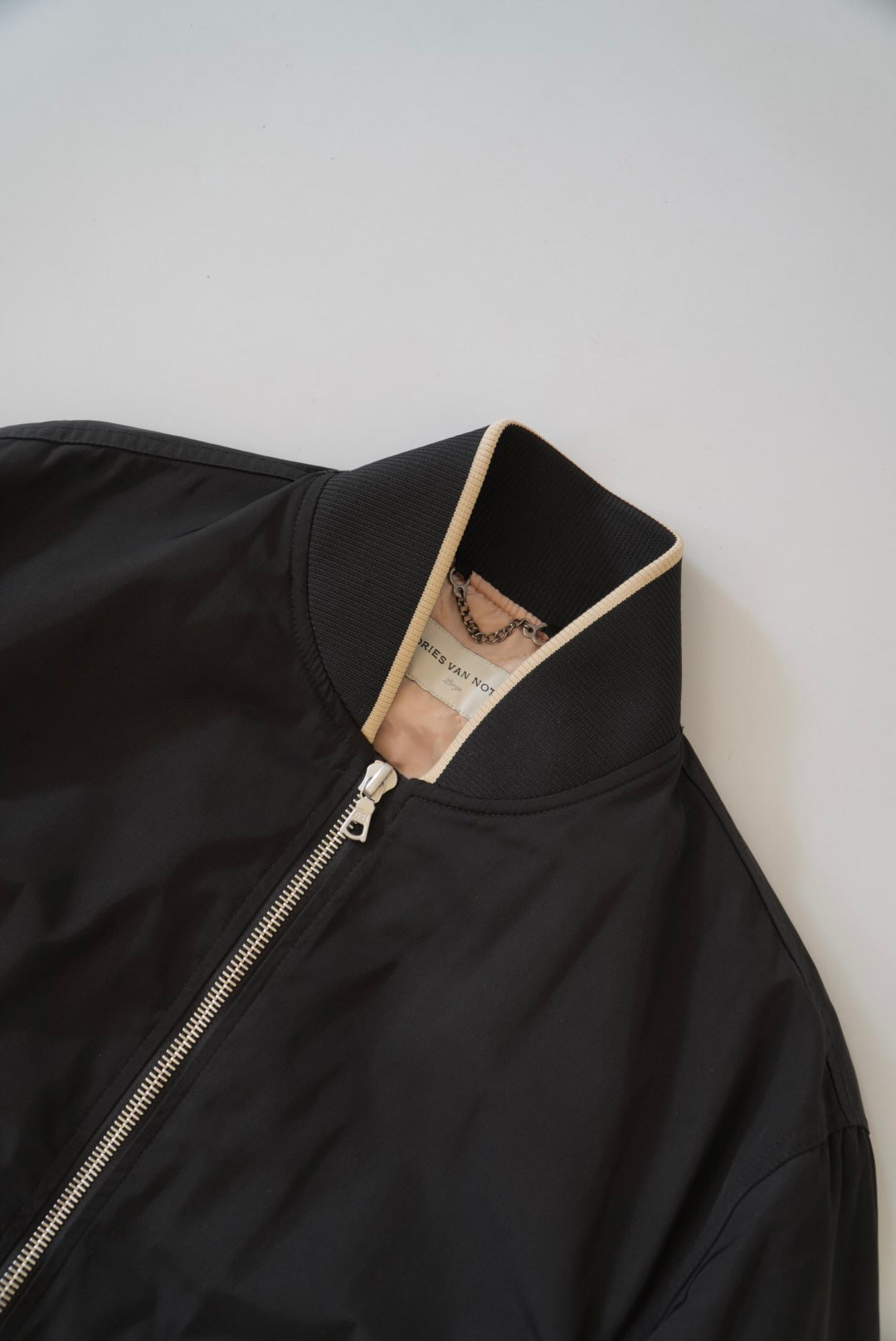 Dries Van Noten Vellow Bomber Jacket (Waterrepellent Taft)