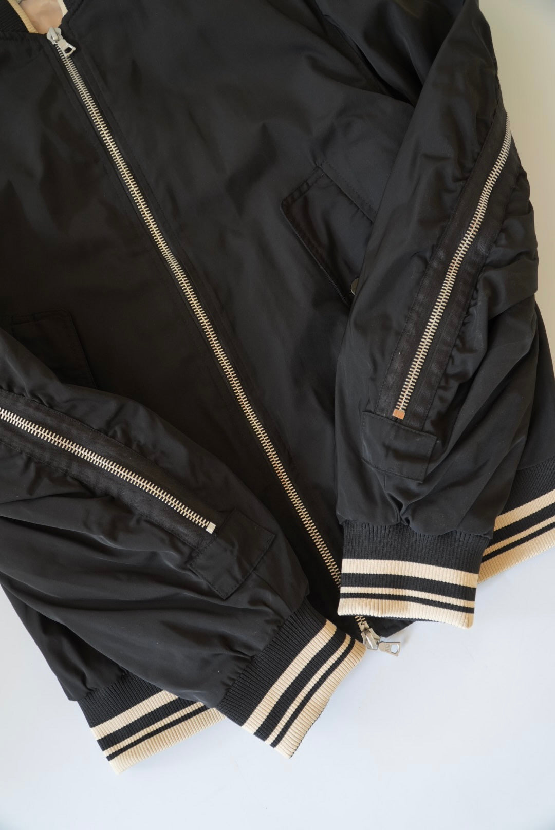 Dries Van Noten Vellow Bomber Jacket (Waterrepellent Taft)