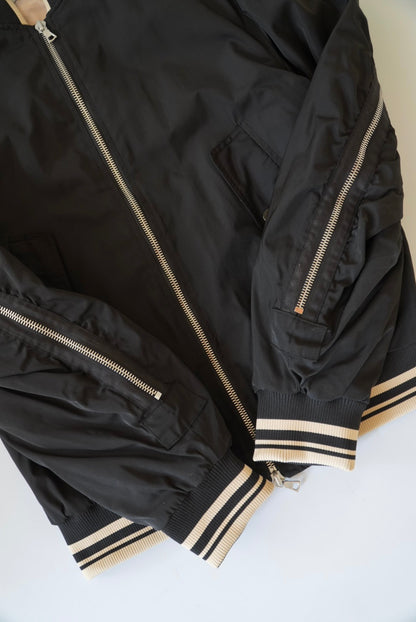 Dries Van Noten Vellow Bomber Jacket (Waterrepellent Taft)