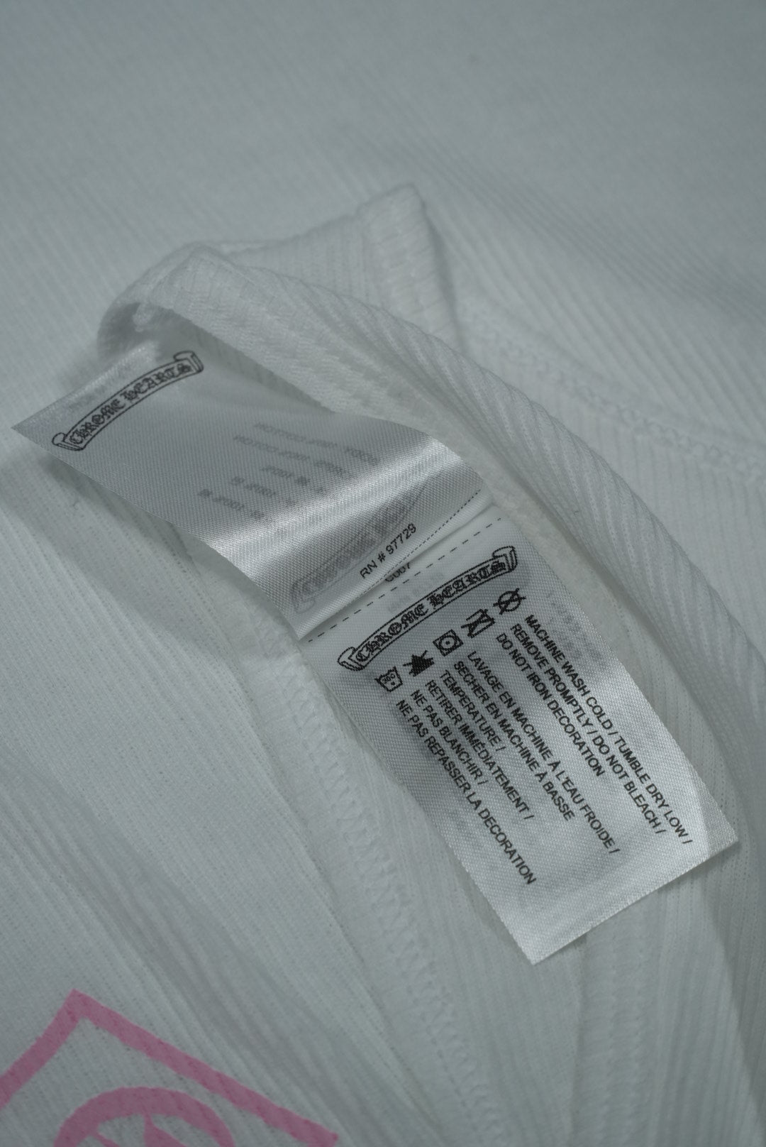 Chrome Hearts T-Bar Rib Tank Top