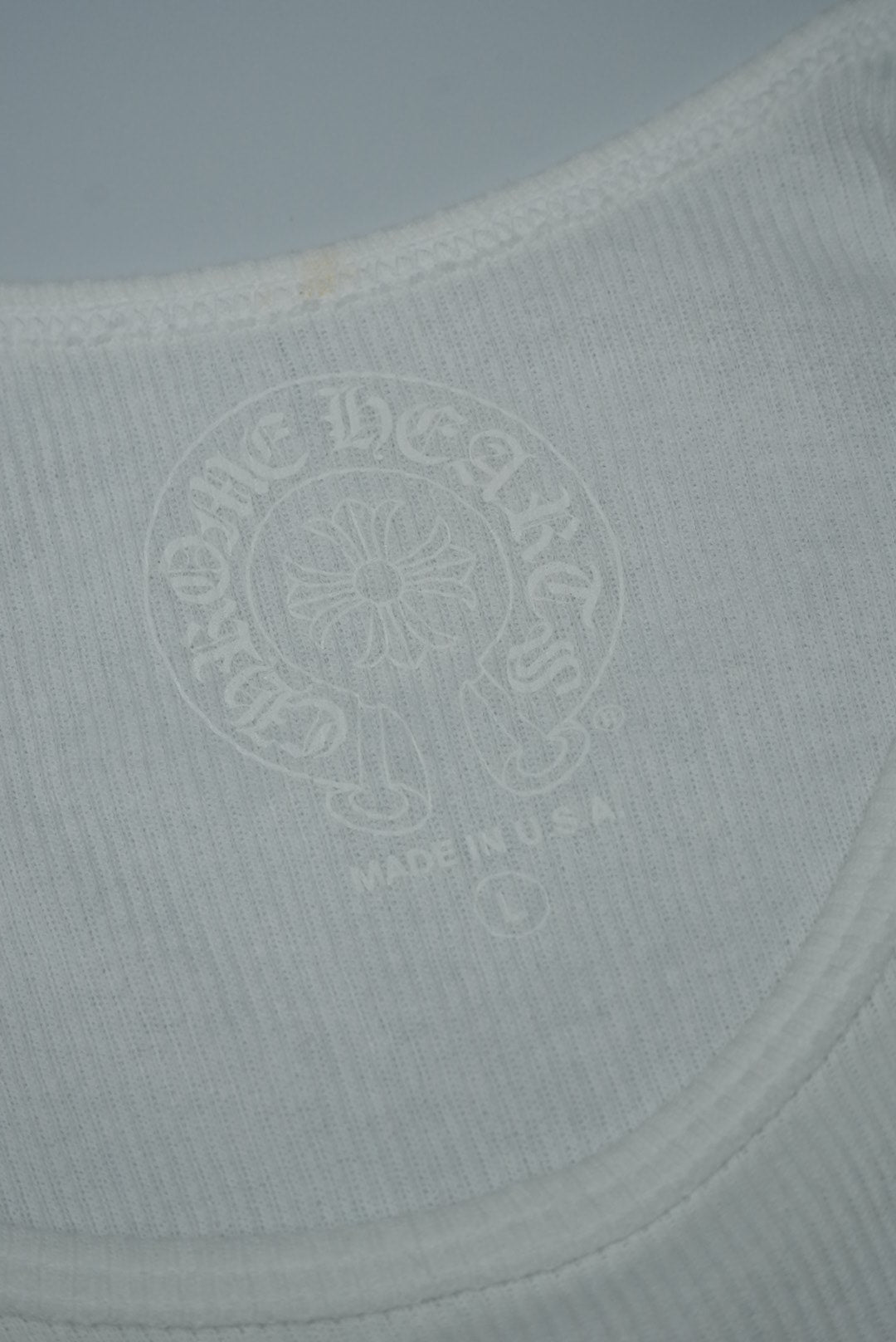 Chrome Hearts T-Bar Rib Tank Top