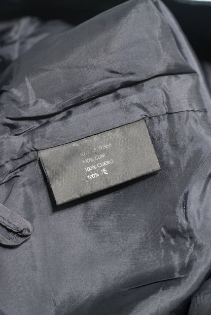 Prada 90s Black Leather Pants