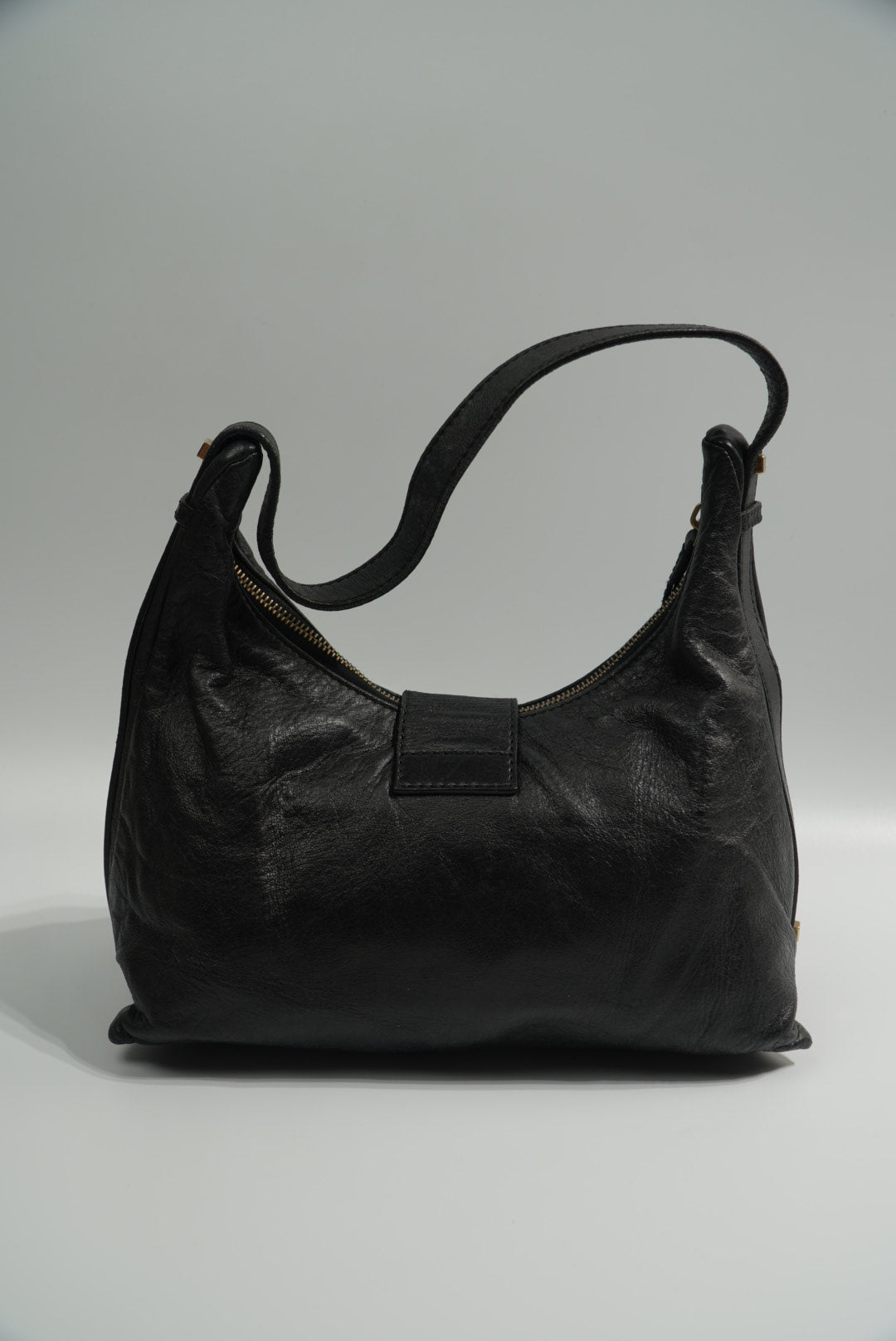 Fendi Multi Pocket Bag in Black Leather