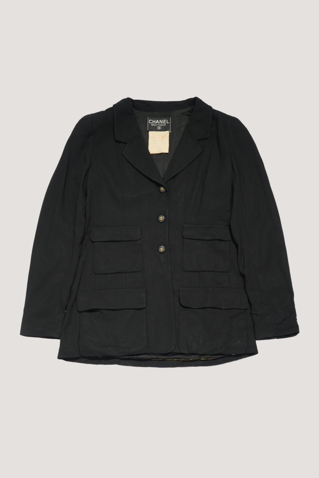 Chanel 95P CC Mark Logo Blazer Jacket