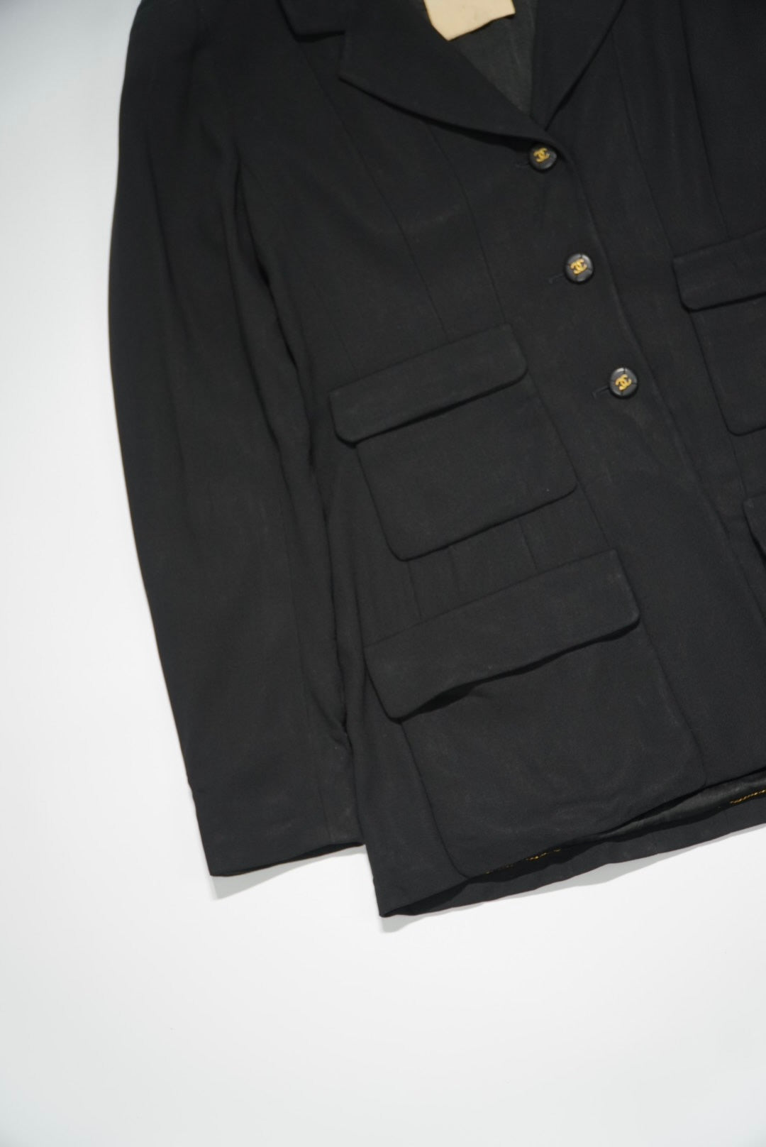 Chanel 95P CC Mark Logo Blazer Jacket