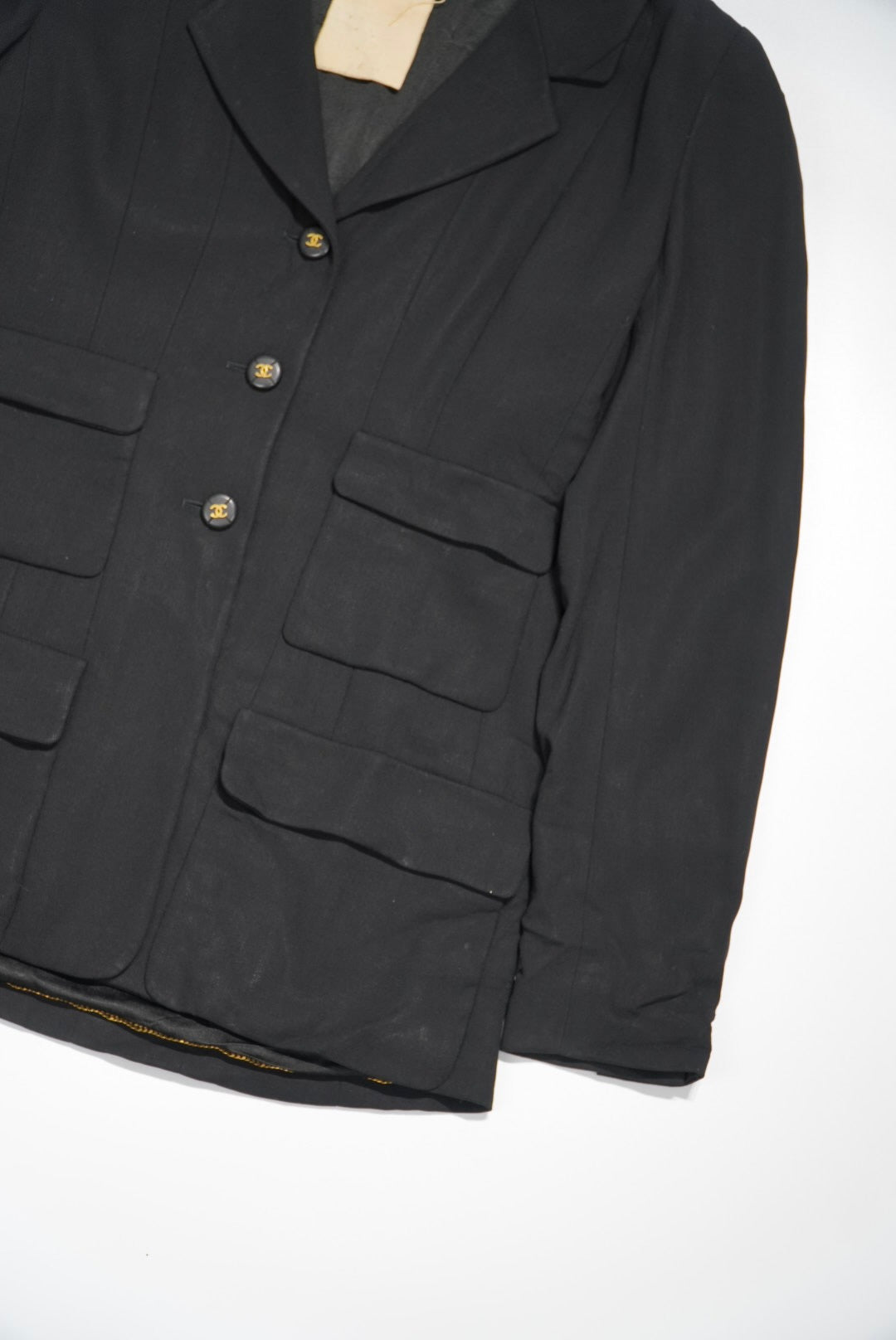 Chanel 95P CC Mark Logo Blazer Jacket