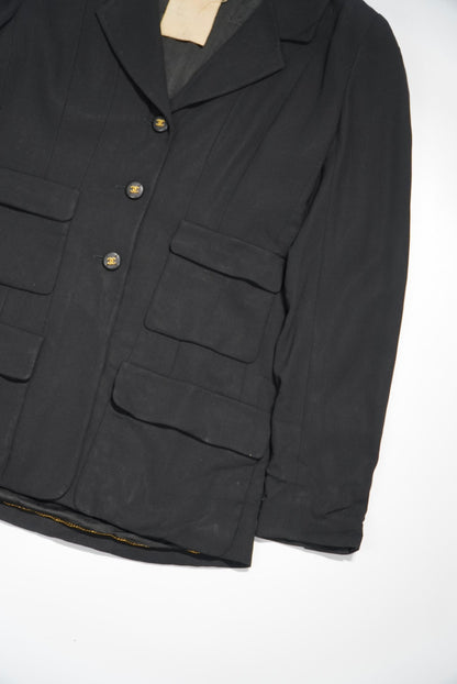 Chanel 95P CC Mark Logo Blazer Jacket
