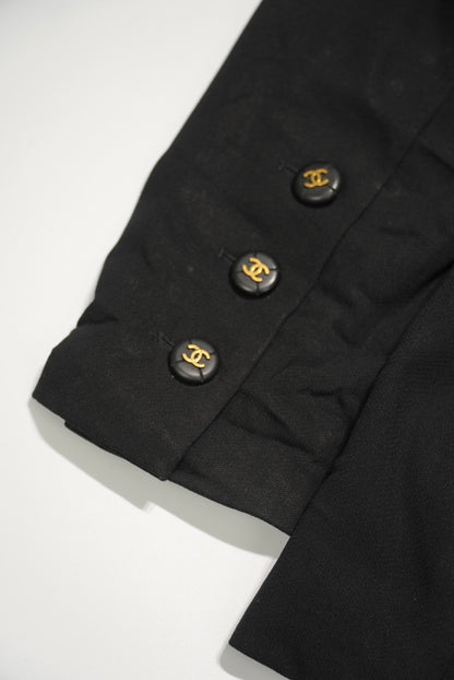 Chanel 95P CC Mark Logo Blazer Jacket