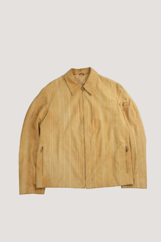 Hermes Agneau Lambskin Anino Zip Jacket