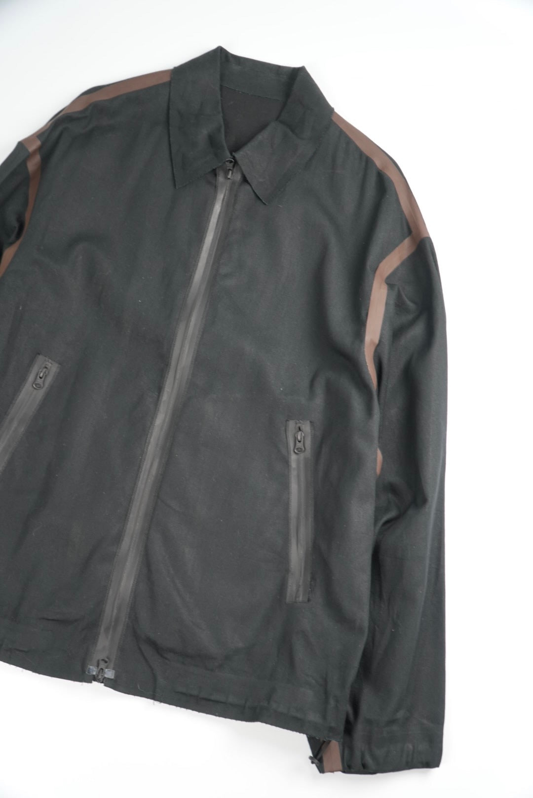 Dires Van Noten Voyde Tape Sheer Tape Oversized Jacket