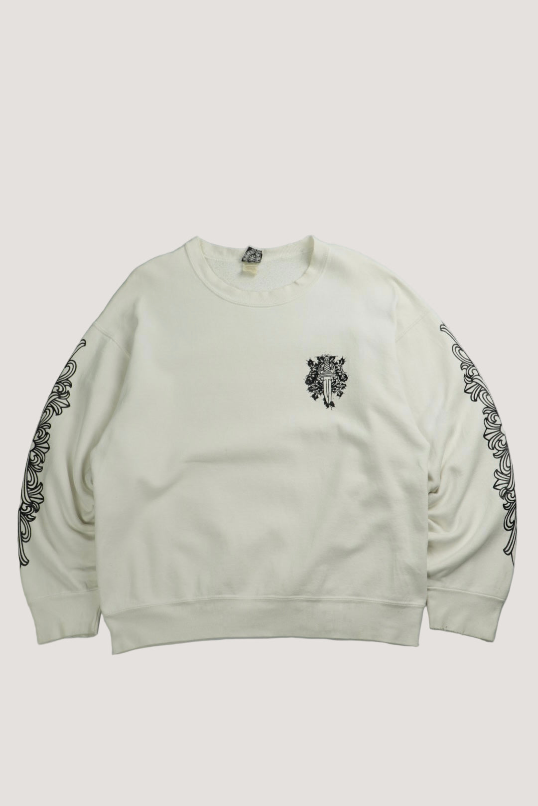 Chrome Hearts 90s Floral Long Sleeve Sweatshirt