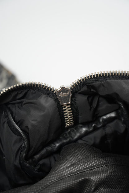 Chanel Nylon Tweed Print Flap Bag