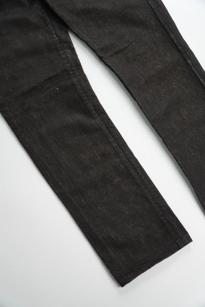 Chanel Lamé Glittered Denim Pants
