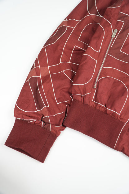 Hermes Jacket Chaine D'Ancre Red Reversible Windbreaker