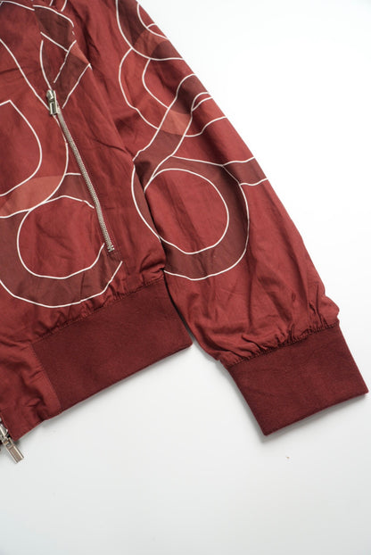Hermes Jacket Chaine D'Ancre Red Reversible Windbreaker