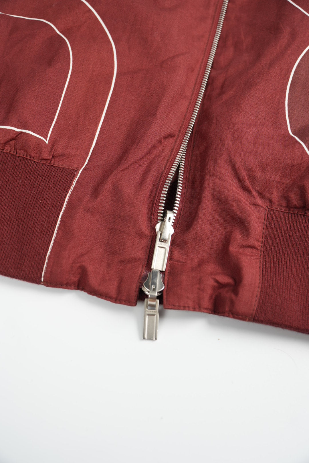 Hermes Jacket Chaine D'Ancre Red Reversible Windbreaker