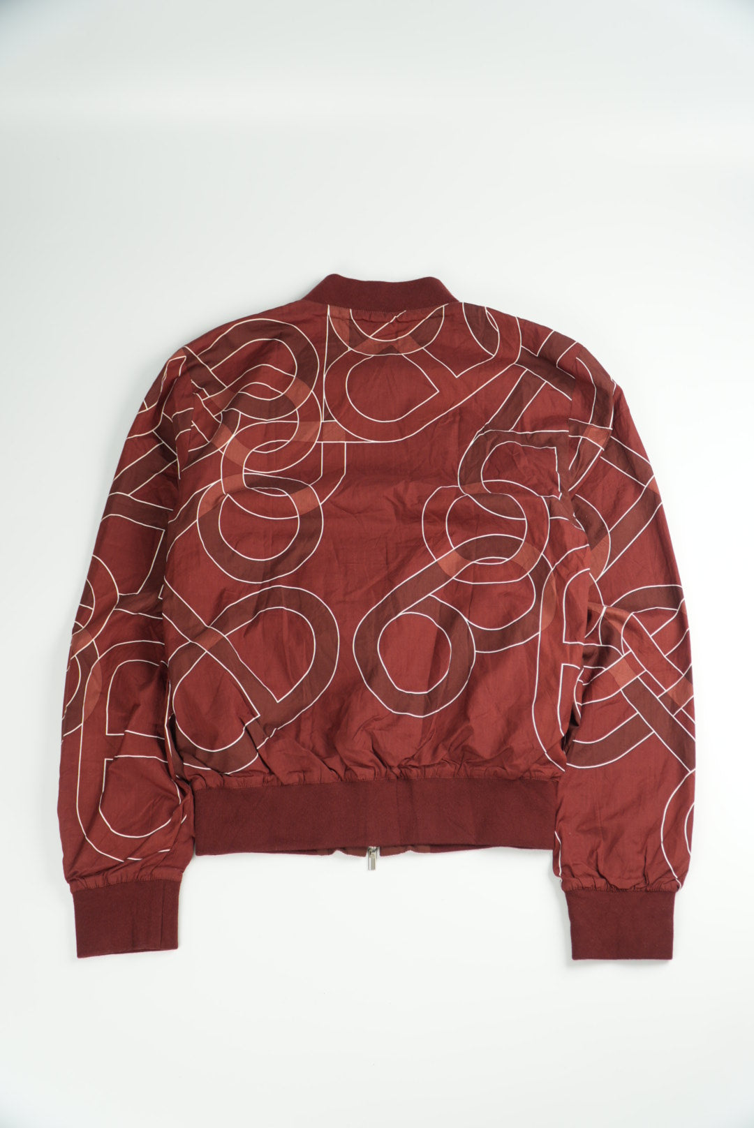 Hermes Jacket Chaine D'Ancre Red Reversible Windbreaker