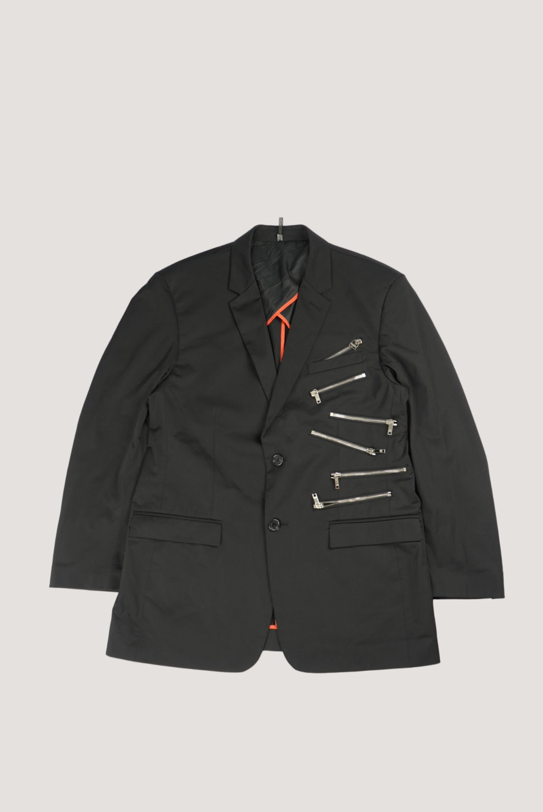 Dior Zippered Black Single Suit