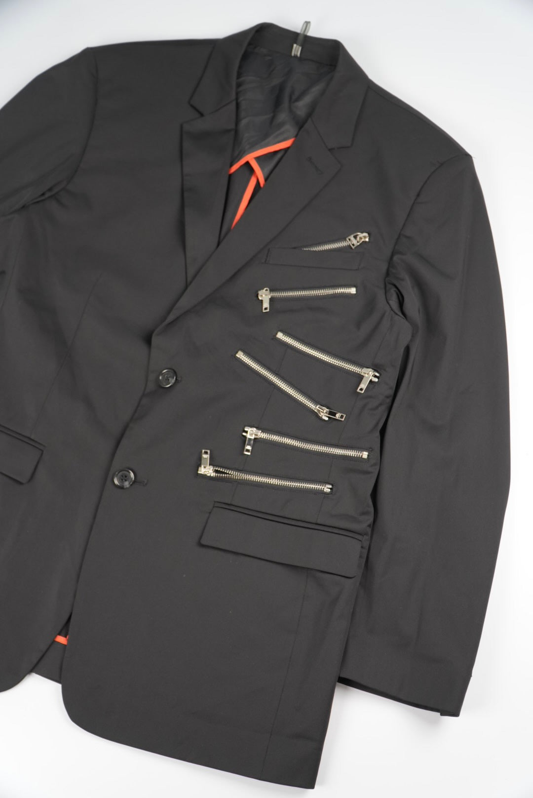 Dior Zippered Black Single Suit