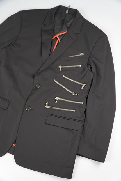 Dior Zippered Black Single Suit