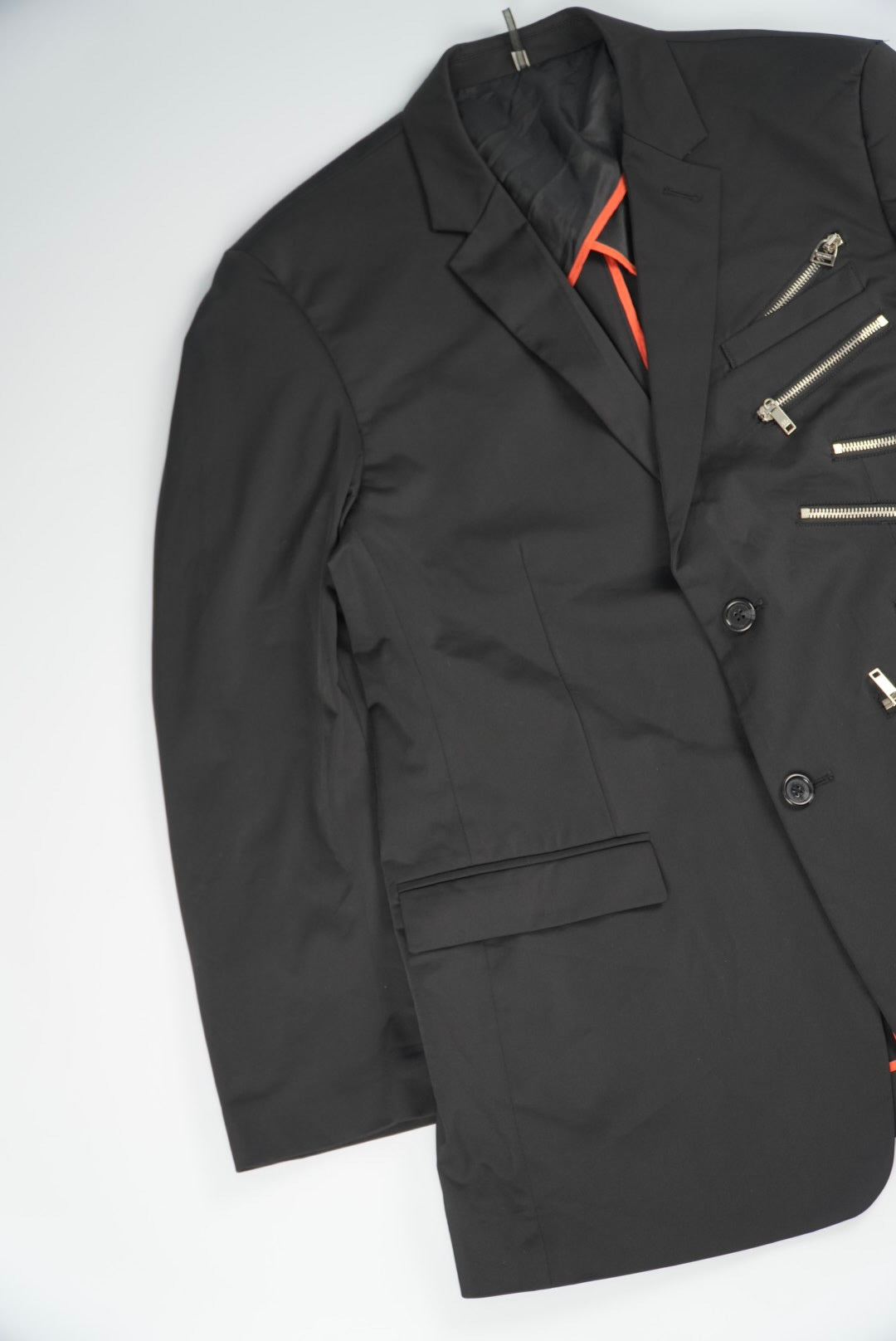Dior Zippered Black Single Suit