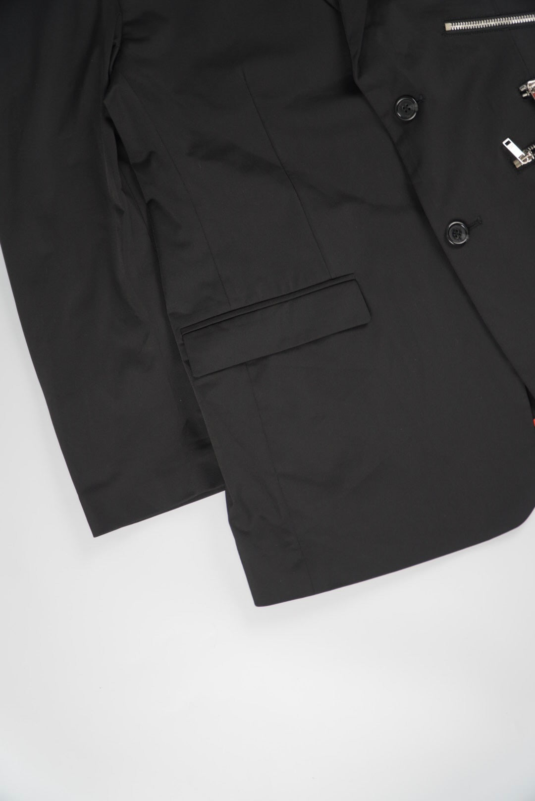 Dior Zippered Black Single Suit