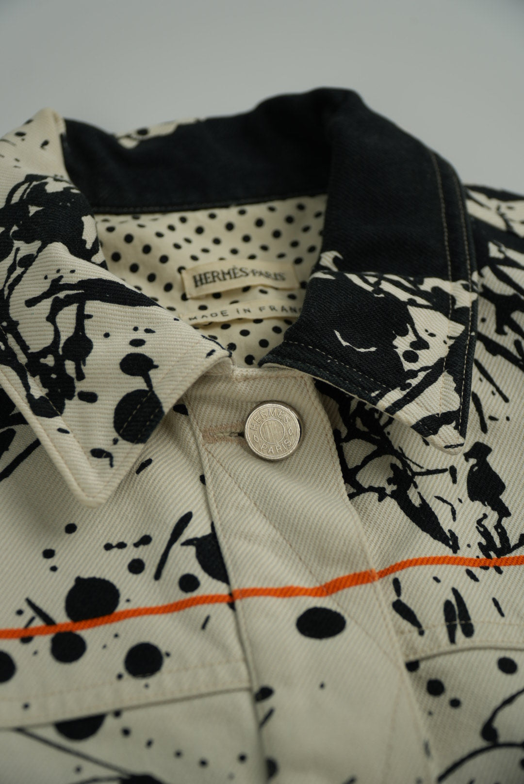 Hermes by Martin Margiela Cheval Surprise Denim Jacket