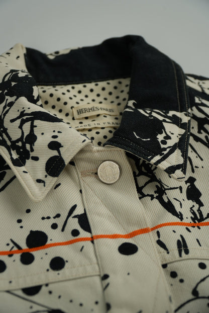 Hermes by Martin Margiela Cheval Surprise Denim Jacket