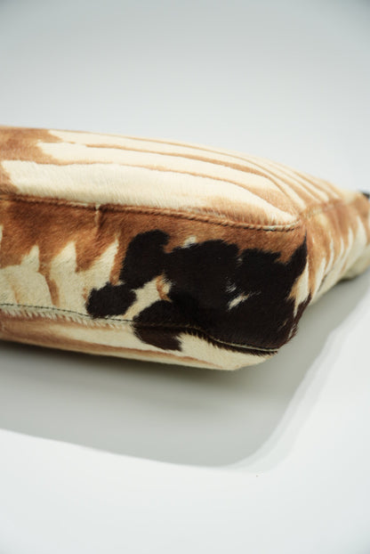 Fendi Baguette Pony-hair Style Calfskin Horse Print